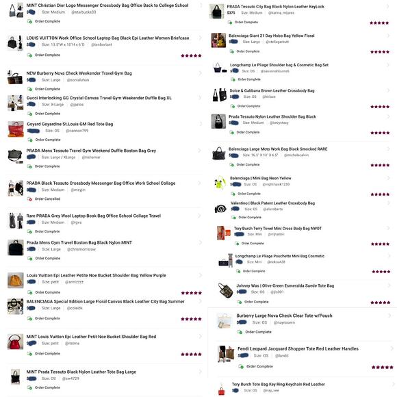 FENDI Mens Timeless Iconic Striped Leather Gold Tone Key Chain MINT - Picture 5 of 5